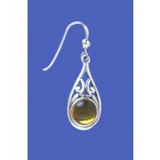 SPC AMBER DROP EARRING                 =