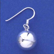 SPC PLAIN SINGLE BALL DROP EARRING     =