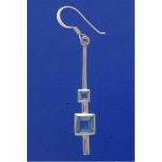 SPC 2 SQUARE BLUE STONE PENDULUM DROPS =