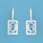 SPC OPEN SQUARE OVAL SYN.TOPAZ DROPS
