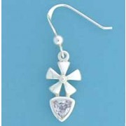 SPC TRILLION LAVENDER CZ FANCY DROPS