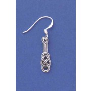 SPC CELTIC KNOT DROP EARRING           =