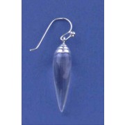 SPC 25MM CRYSTAL TEARDROP DROP EARRING =