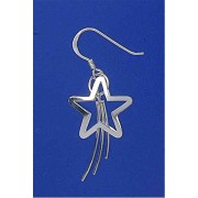 SPC 17mm SHOOTING STAR DROP EARRING    =