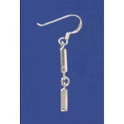 SPC LINKED TWO BARS DROP EARRINGS      =