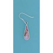SPC TEARDROP PINK M.O.P INLAID DROPS   =