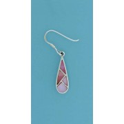 SPC TEARDROP PINK M.O.P INLAID DROPS   =