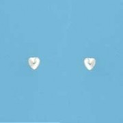 SPC REALLY TINY HEART STUDS            =