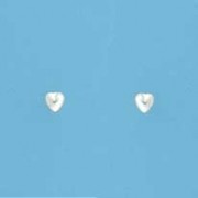 SPC REALLY TINY HEART STUDS            =