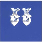 SPC FANCY CROSS/HEART STUD EARRINGS