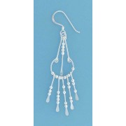 SPC FANCY CIRCLE/PADDLES+BEADS EARRINGS