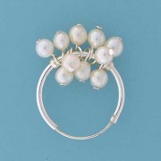 SPC 19mm HOOP WITH PEARLS