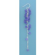 SPC LAVENDER AGATE BEAD 3.5"CHAIN DROPS=