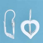 SPC CUTOUT HEART CONT.WIRE EARRINGS