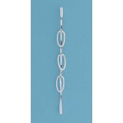 SPC 3 THREADED OVALS CHAIN DROP STUDS  =