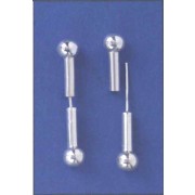 SPC DUMBELL PULL APART EARRINGS        =