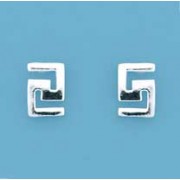 SPC 11x7mm CUTOUT GREEK KEY STUDS      =