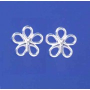 SPC OPENWORK FLOWER STUDS              =