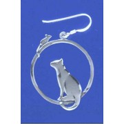 SPC CAT AND MOUSE DROP EARRING         =