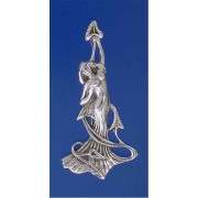 SPC ART NOUVEAU CAST LADY BROOCH       -