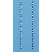SPC 70mm TENNIS STYLE BLUE CRYSTAL DROPS