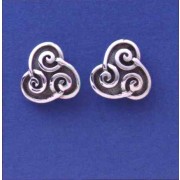 SPC FANCY OXIDISED CELTIC STUDS        =