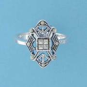 SPC FANCY MARCASITE RING