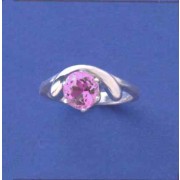 SPC 7mm AMETHYST U SHAPED BAND RING    -