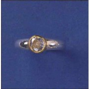 SPC 6mm CZ PLATED BEZEL D SECT.RING