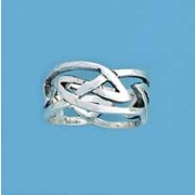 SPC 9mm OPENWORK CELTIC BAND RING      =