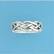 SPC 6mm PLAIN BAND WITH CELTIC PLAIT   =