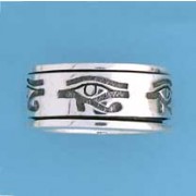 SPC EGYPTIAN EYE SPIN RING             =