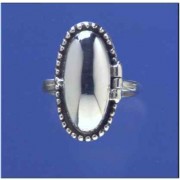 SPC PLAIN POISION RING WITH BEAD EDGE  =