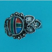 SPC M/COLOUR FANCY INDIAN STYLE RING   -