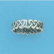 SPC 5mm CELTIC WOVEN HEART BAND        =