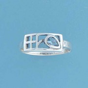 SPC BLUE STONE RM STYLE RING