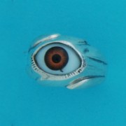 SPC ASST COLOUR FANCY EYE RINGS