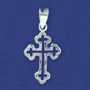 SPC 22x10mm CUTOUT GOTHIC CROSS        =