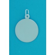 SPC 22mm POLISHED ROUND TAG            =