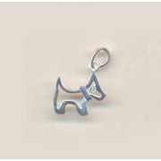 SPC FLAT CUTOUT DOG CHARM move-232120-