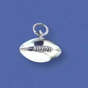 SPC 18mm LONG RUGBY BALL PENDANT       =