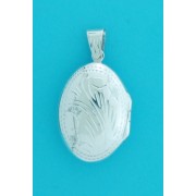 SPC OVAL ENGRAVED LOCKET