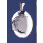 SPC 33x26MM 1/2 ENG D OVAL LOCKET      =