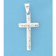 SPC 25x14x3x3mm ENGRAVED CROSS         =