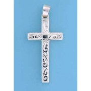 SPC 35x19x4x4mm  ENGRAVED CROSS        =