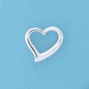 SPC 15mm CAST TIF HEART PENDANT        =