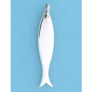 SPC POLISHED 38mm FISH PENDANT