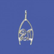 SPC SMALL 21 WISHBONE PENDANT          =