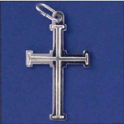 SPC MEDIUM MATT/POLISHED FANCY CROSS   =