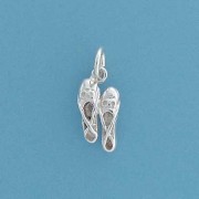 SPC 12mm PAIR OF BALLET SLIPPERS CHARM =